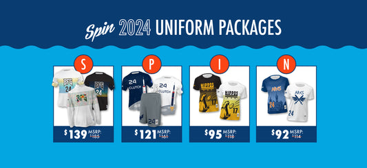 Spin Ultimate's 2024 Uniform Packages