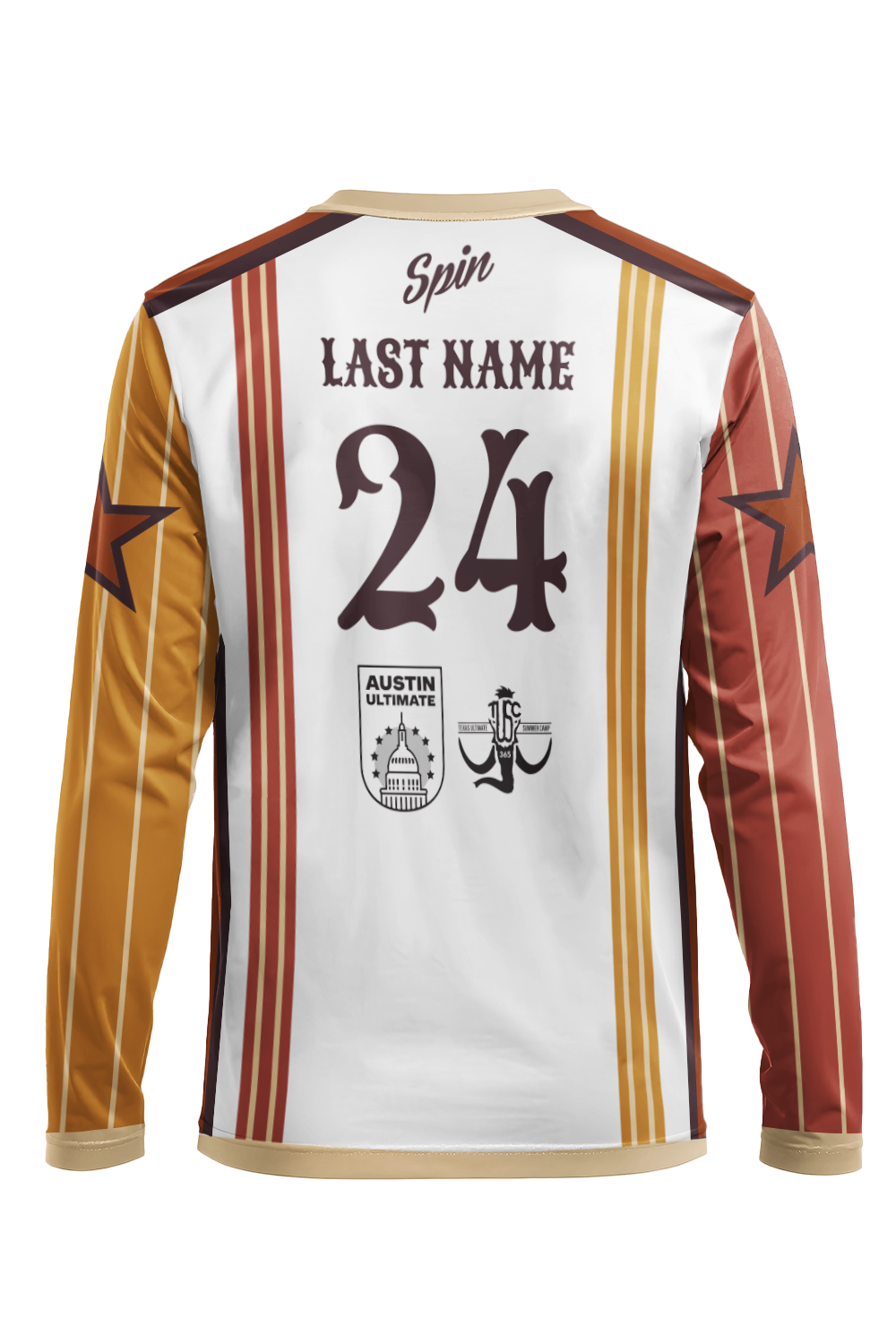 Double Trouble Long Sleeve Jersey (White)