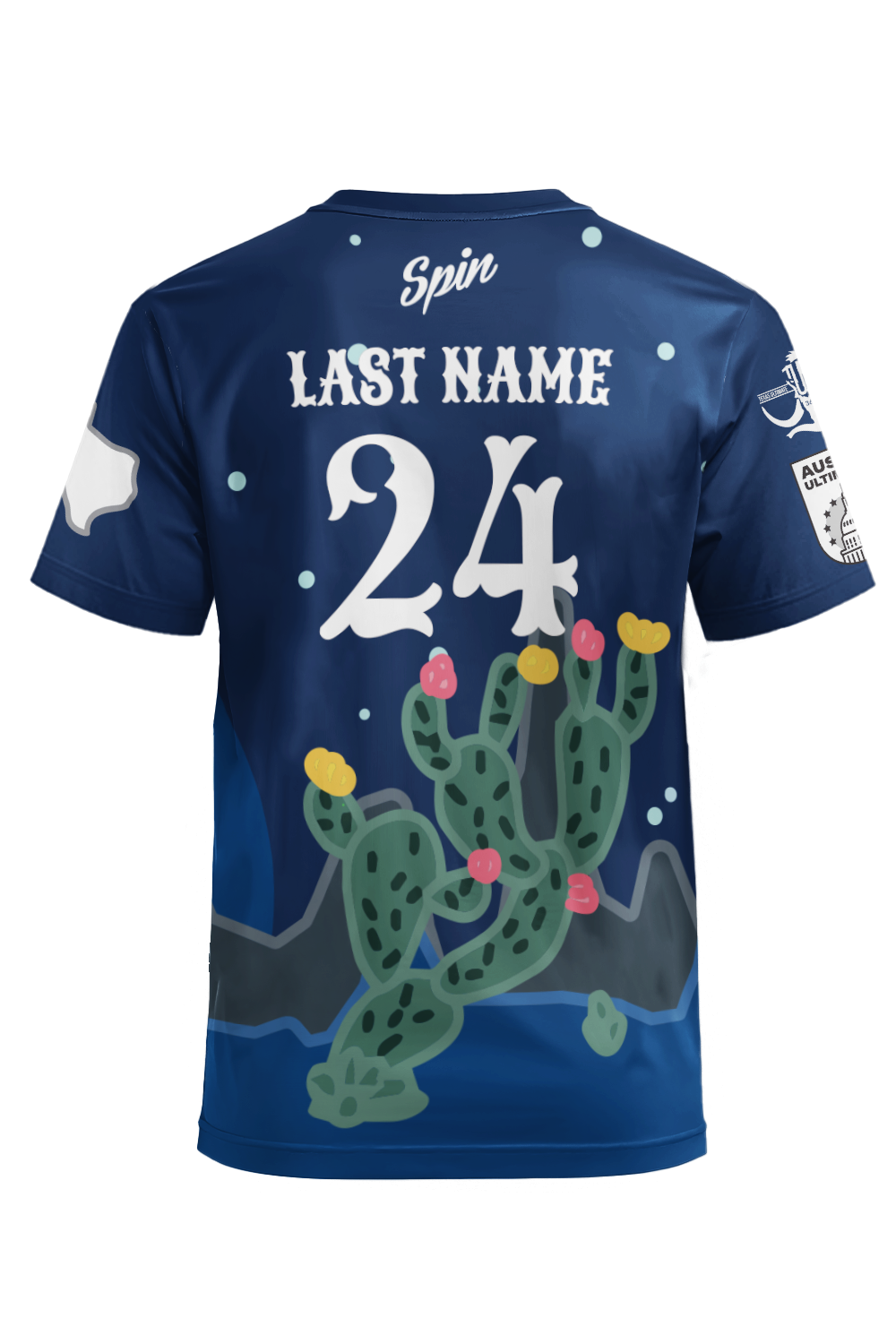 Double Trouble Short Sleeve Jersey (Blue)