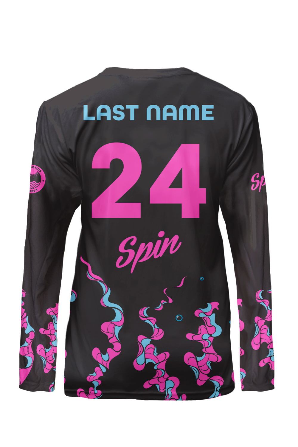SLO Motion Long Sleeve Jersey (Black)