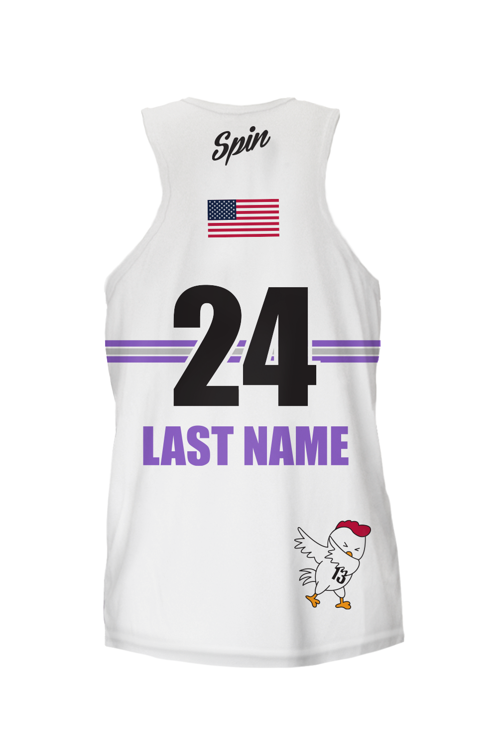 Chicken Pax Tank (White)
