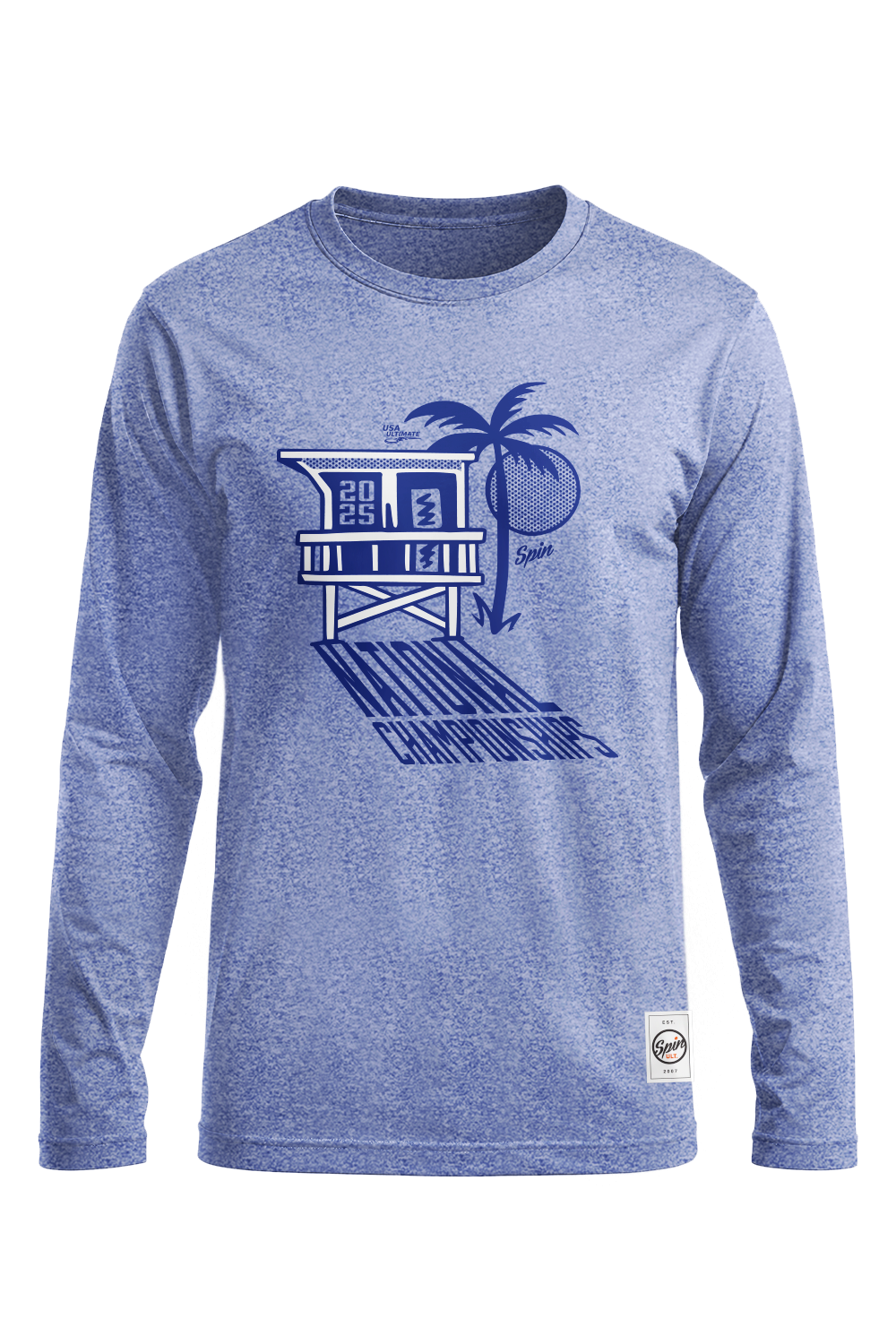 Club 2025 Long Sleeve Jersey (Heather Royal Hut)