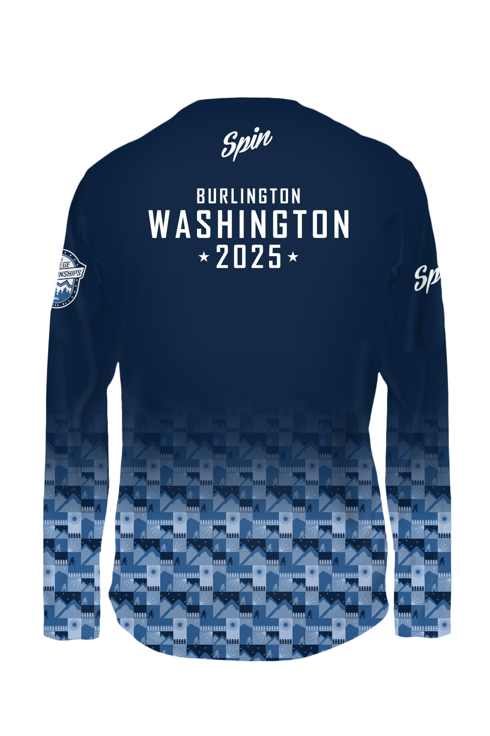 College 2025 Long Sleeve Jersey (Blocks)