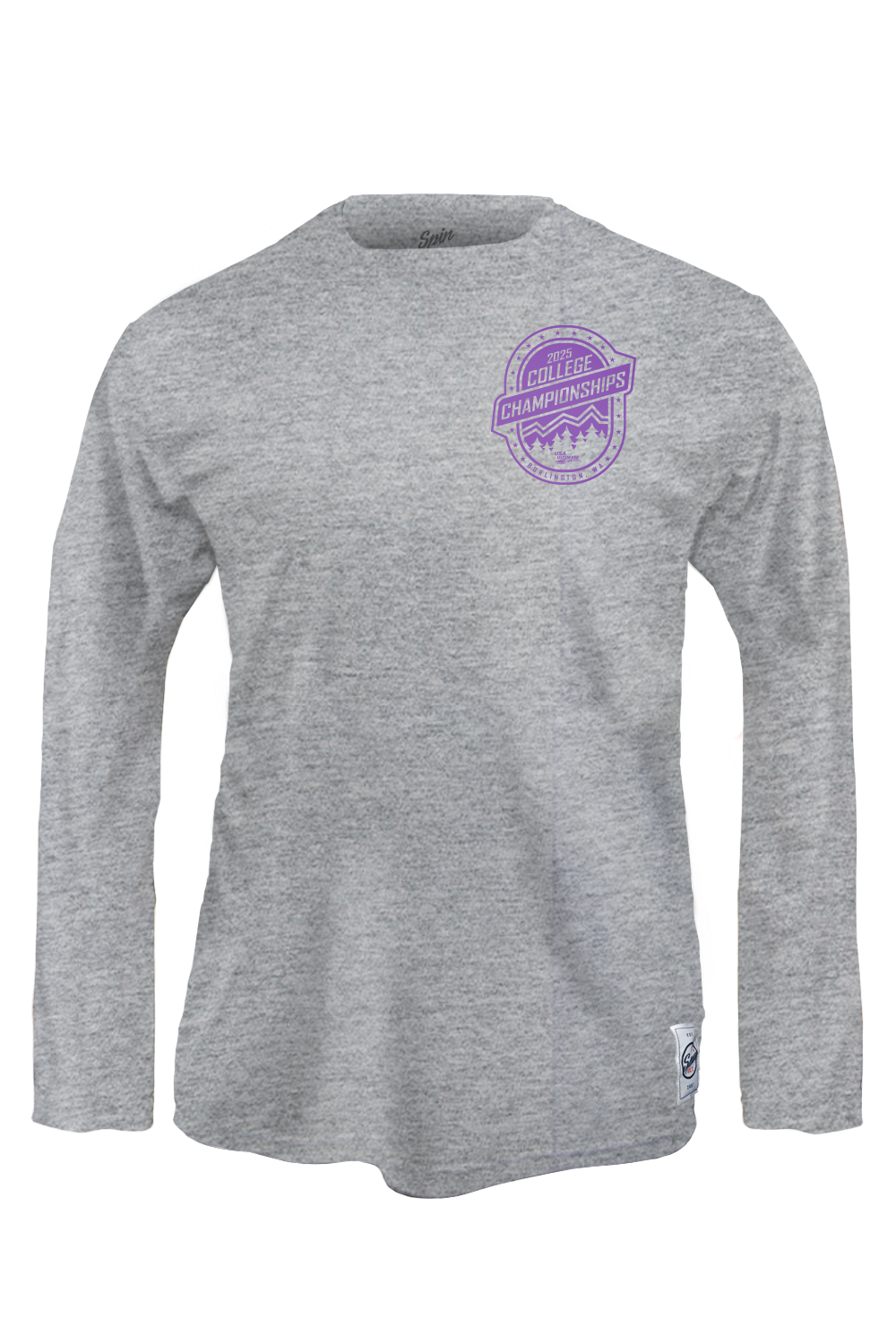 College 2025 Long Sleeve Jersey (Heather Grey)