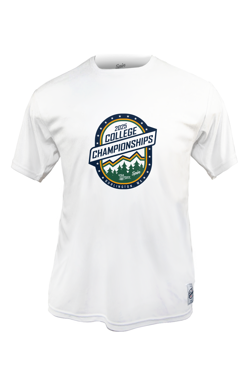 College 2025 Short Sleeve Jersey (White)