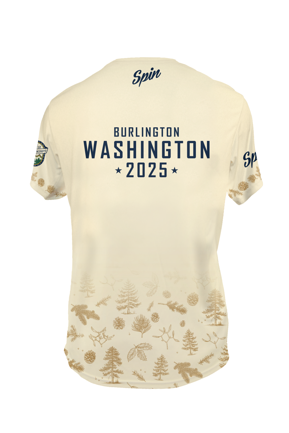 College 2025 Short Sleeve Jersey (Woodblock)