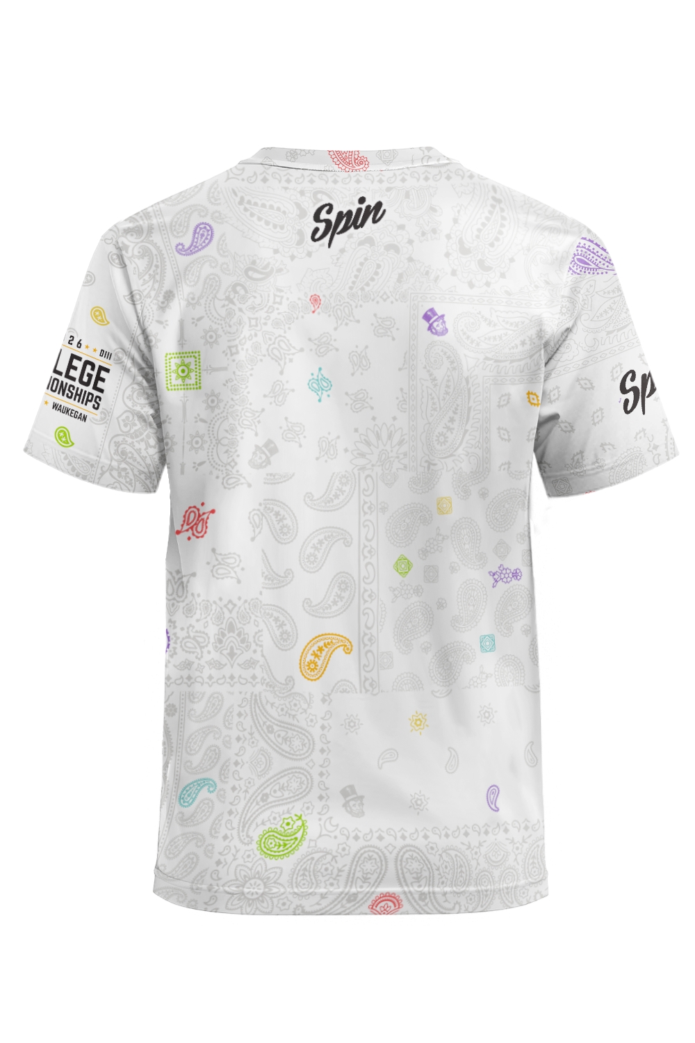College 2026 Short Sleeve Jersey (Paisley)