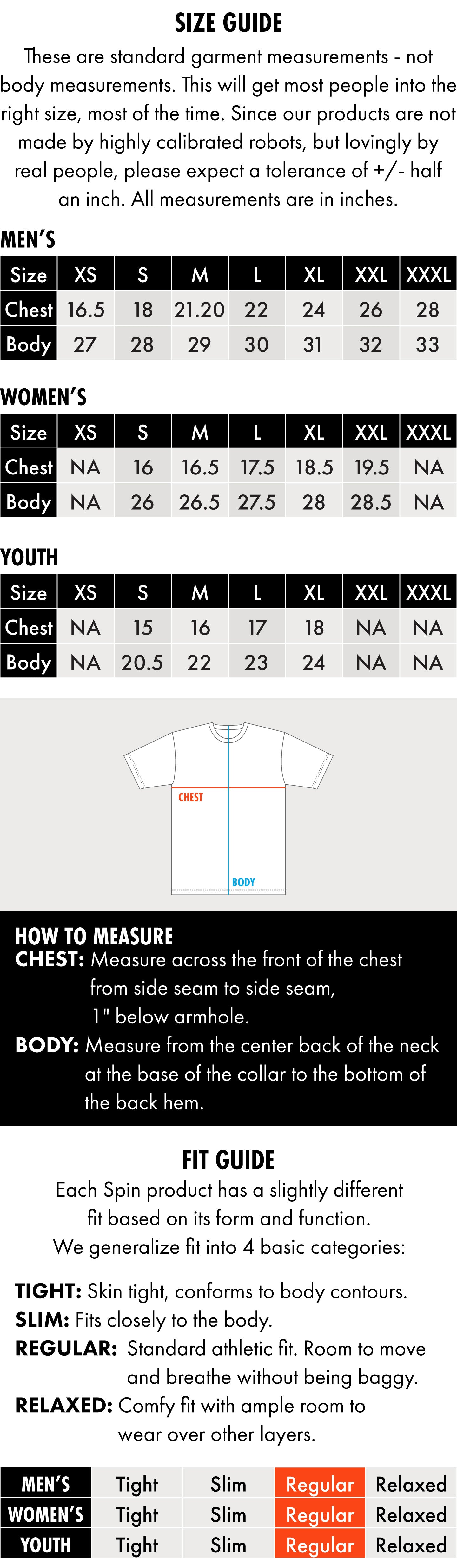 size guide