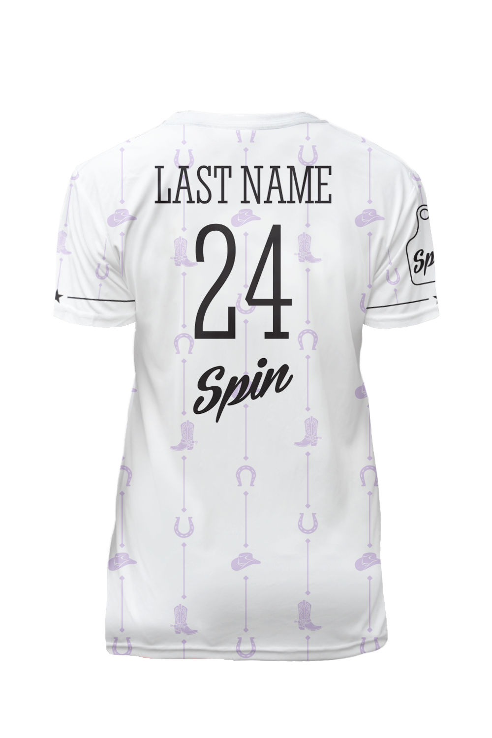 Cowpoke Short Sleeve Jersey (White)