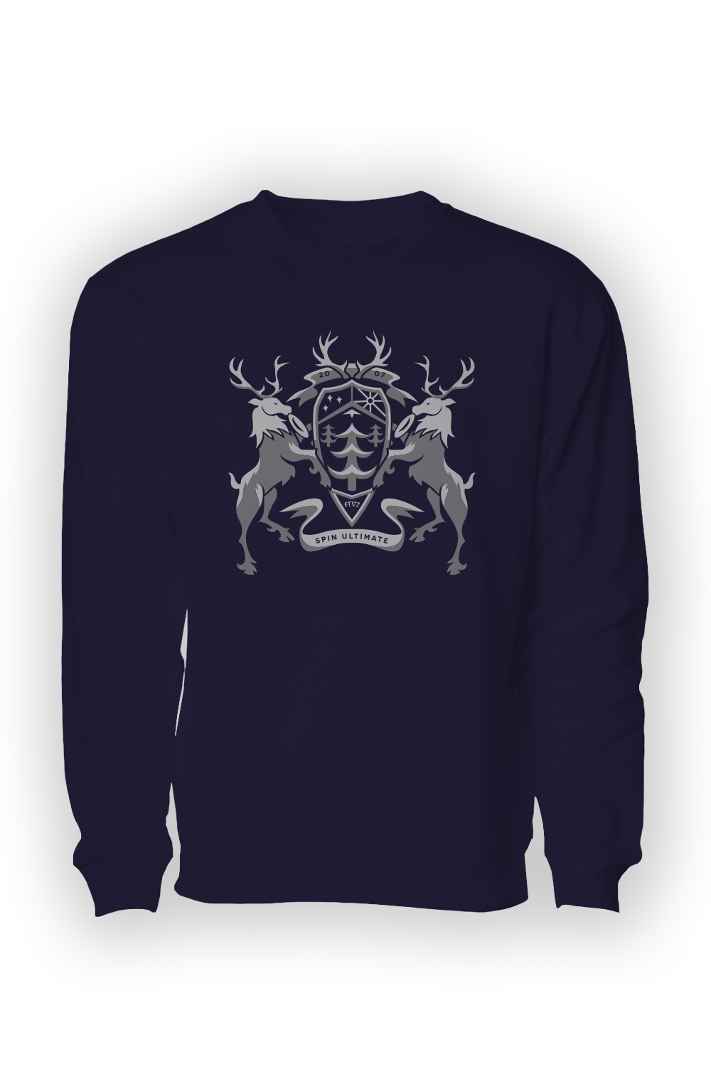 Crest Crewneck Sweatshirt (Navy)