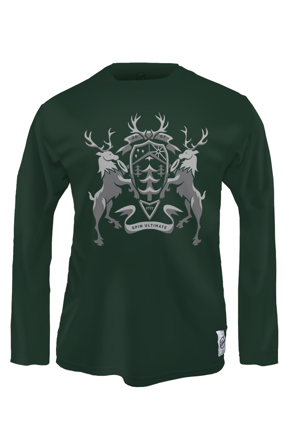 Crest Long Sleeve Jersey (Forest)