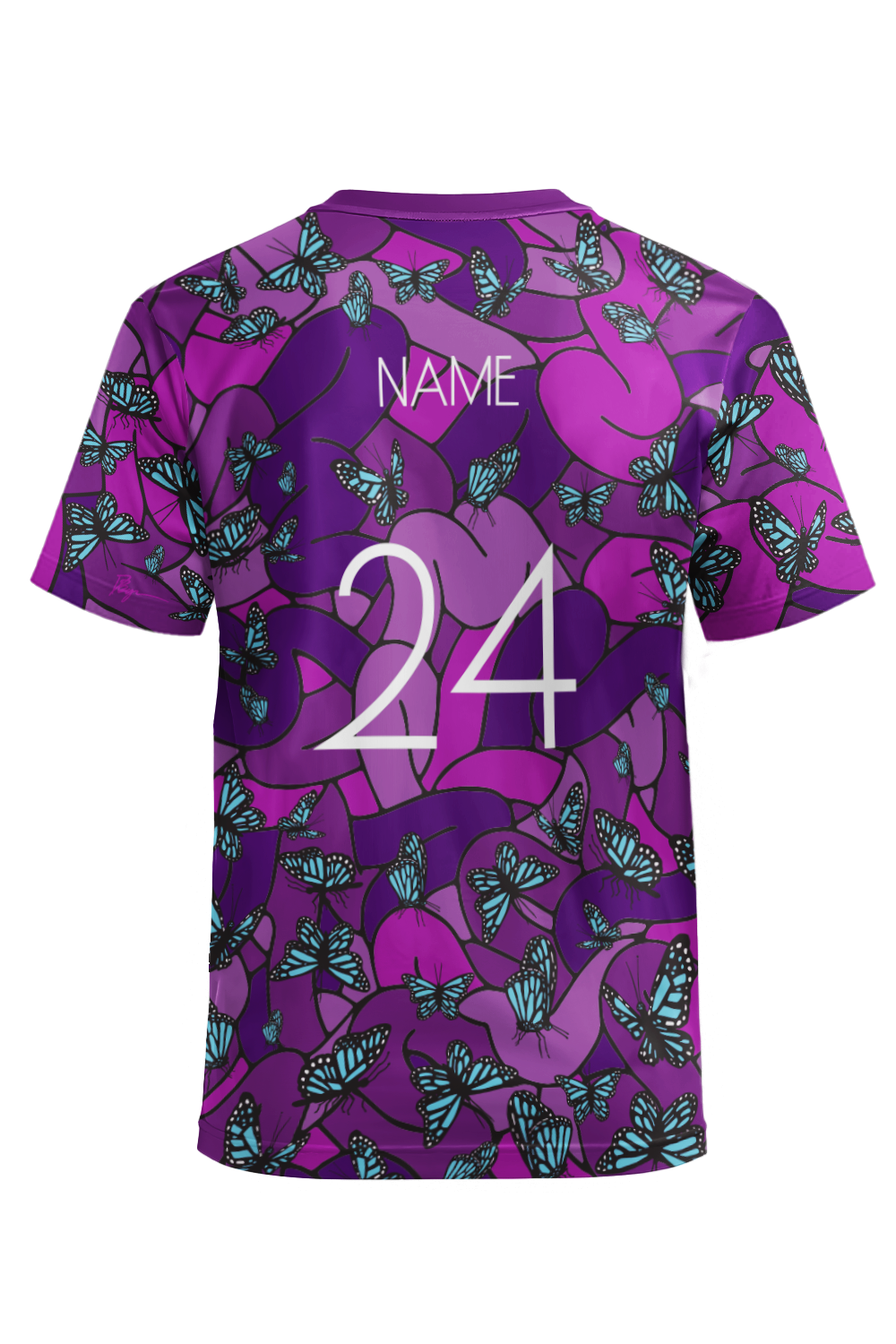 Flutterguts Short Sleeve Jersey (Purple)