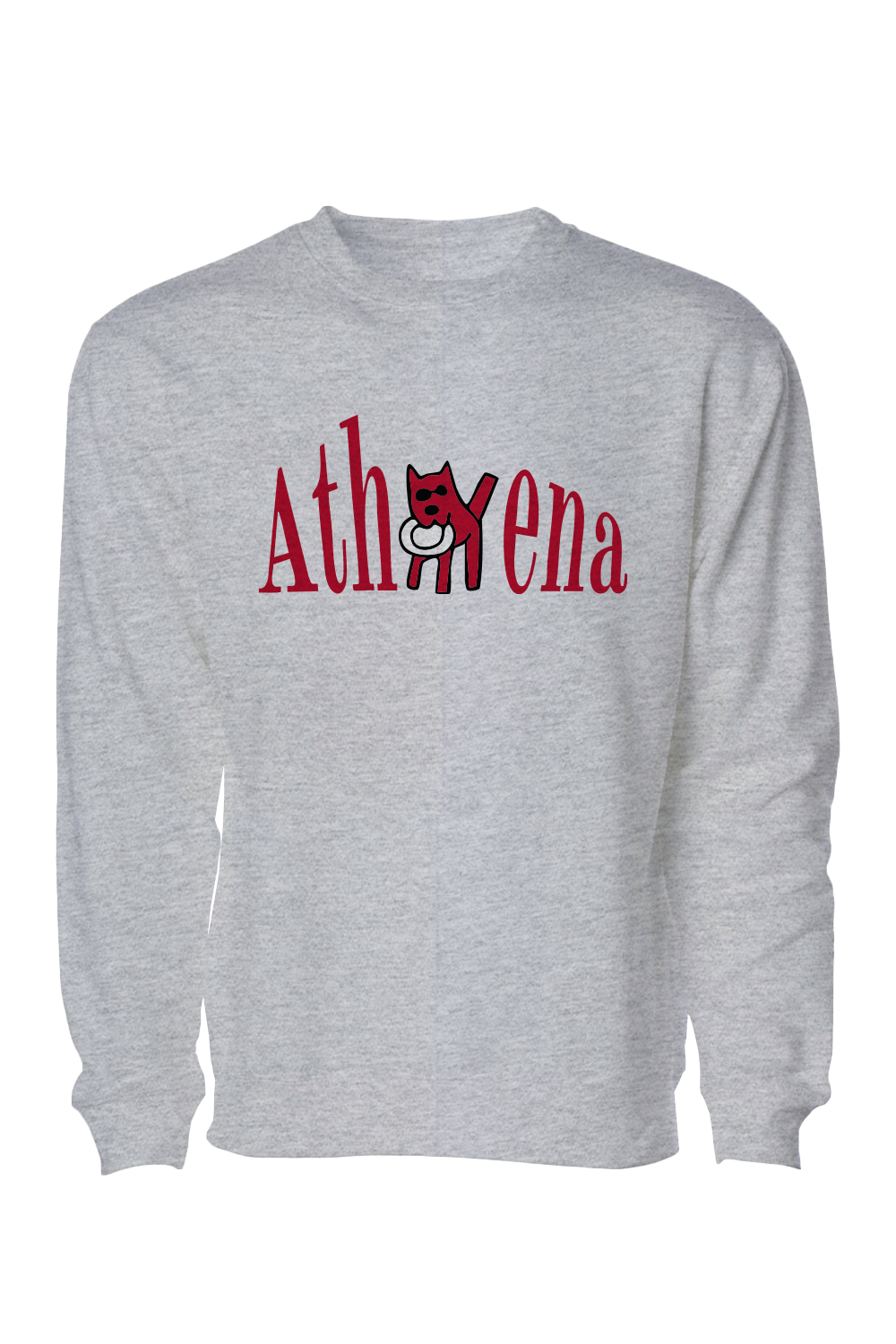 Athena Crewneck Sweatshirt (Heather Grey)