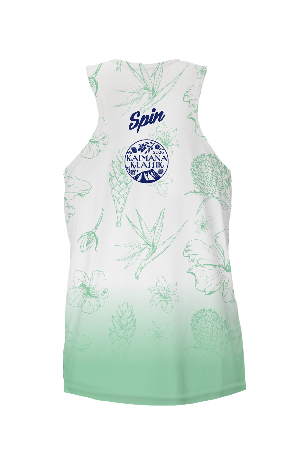 Kaimana Klassik 2026 Tank (Mint Floral)