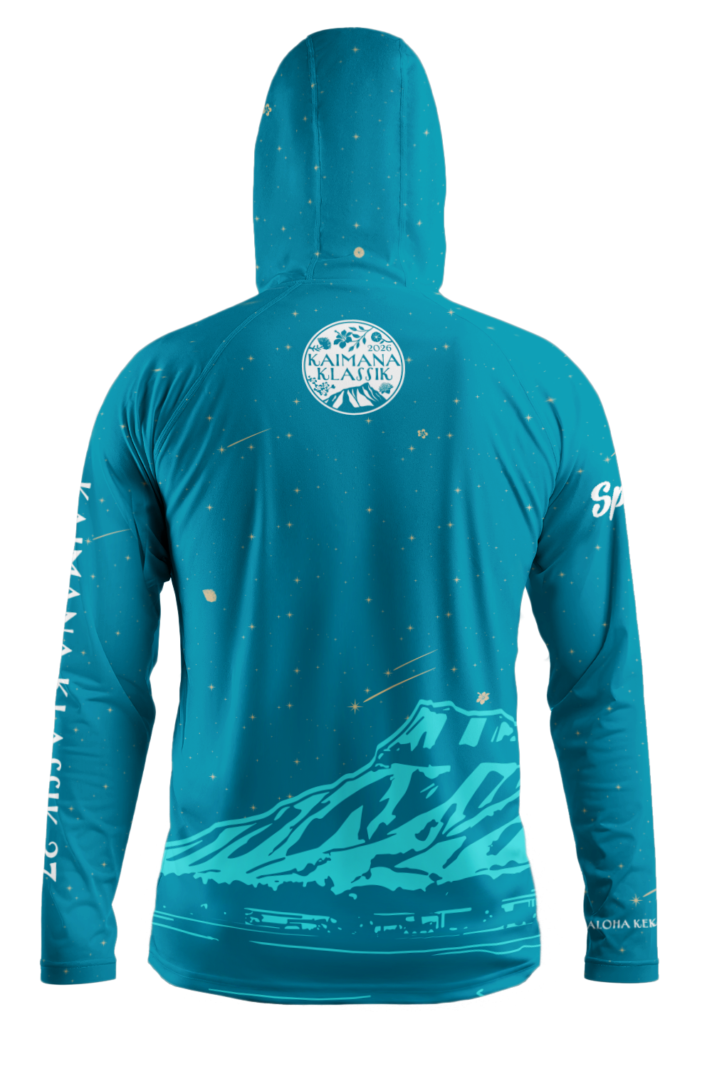 Kaimana Klassik 2026 Universal Hoodie (Teal Diamond Head)