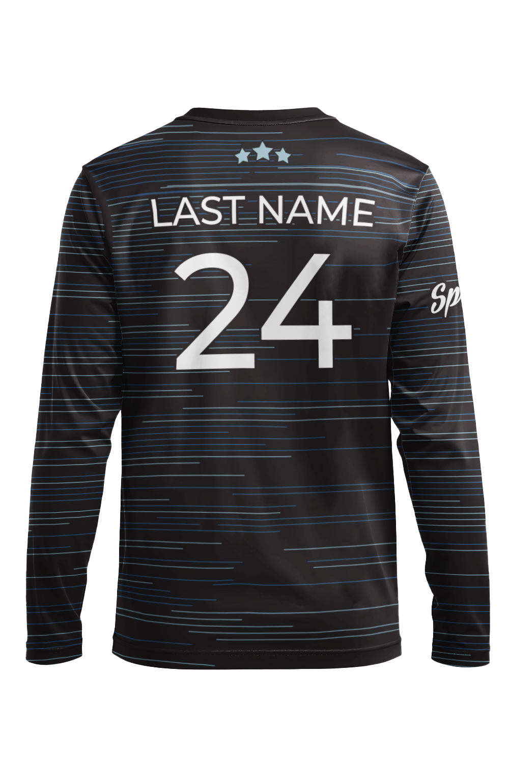 Smokestack Long Sleeve Jersey (Black)