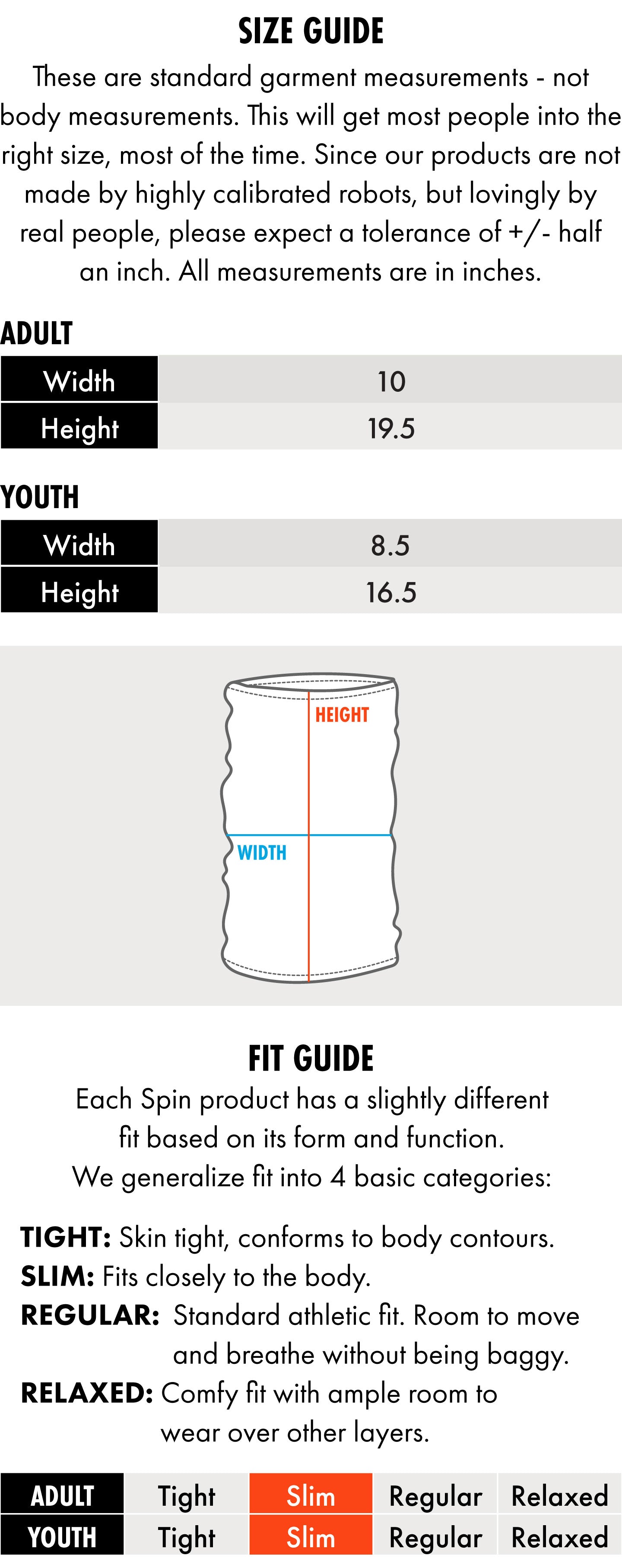 size guide