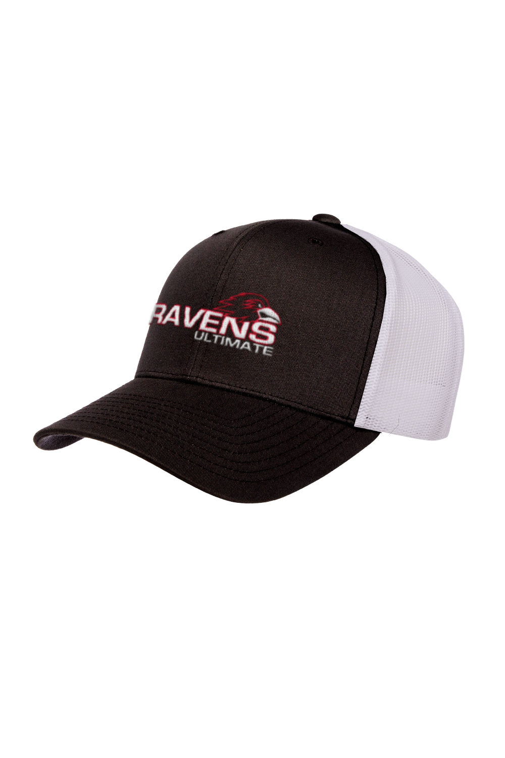 Robert Eagle Staff Trucker Hat (Black/White)