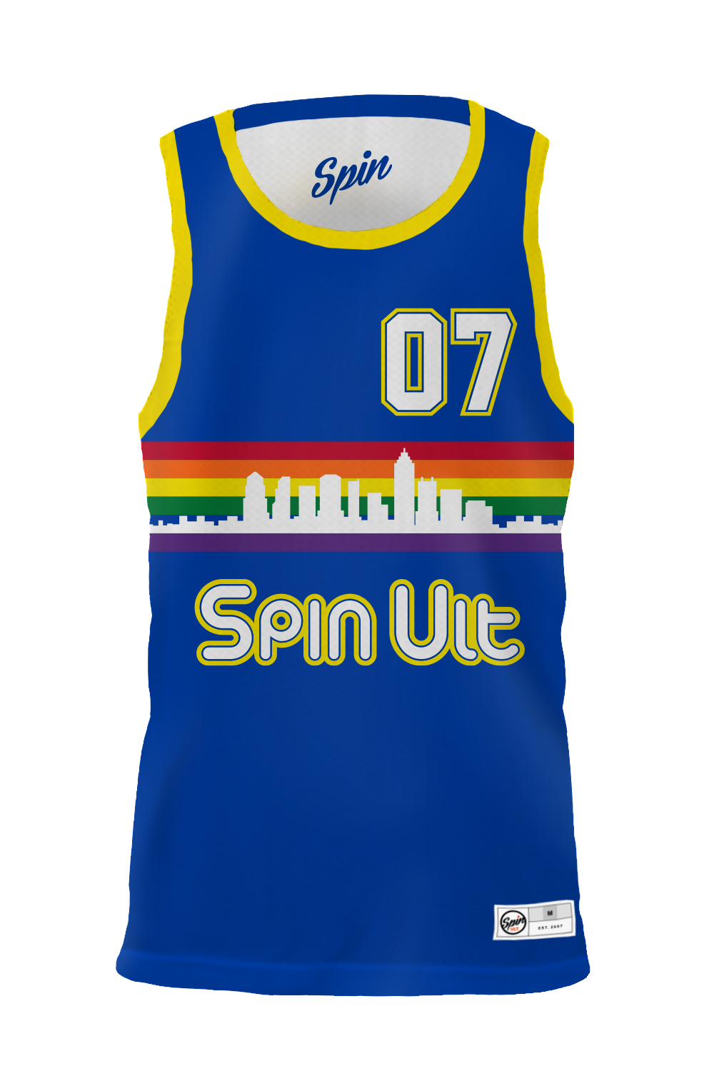 nuggets rainbow jersey white