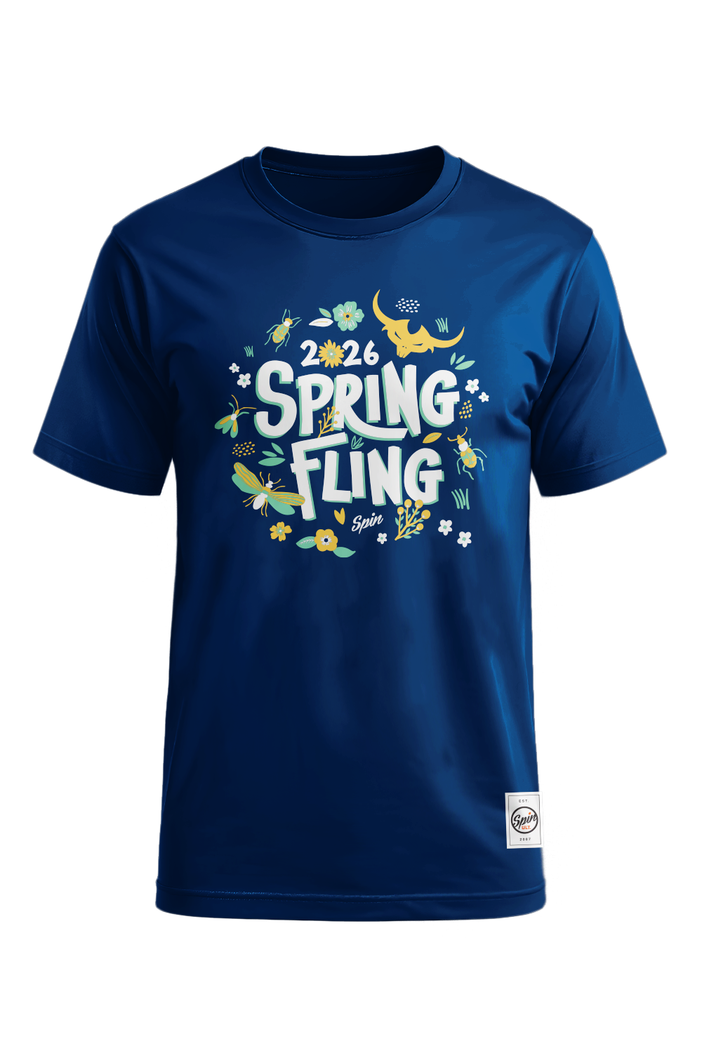 Spring Fling 2026 Short Sleeve Jersey (Navy)