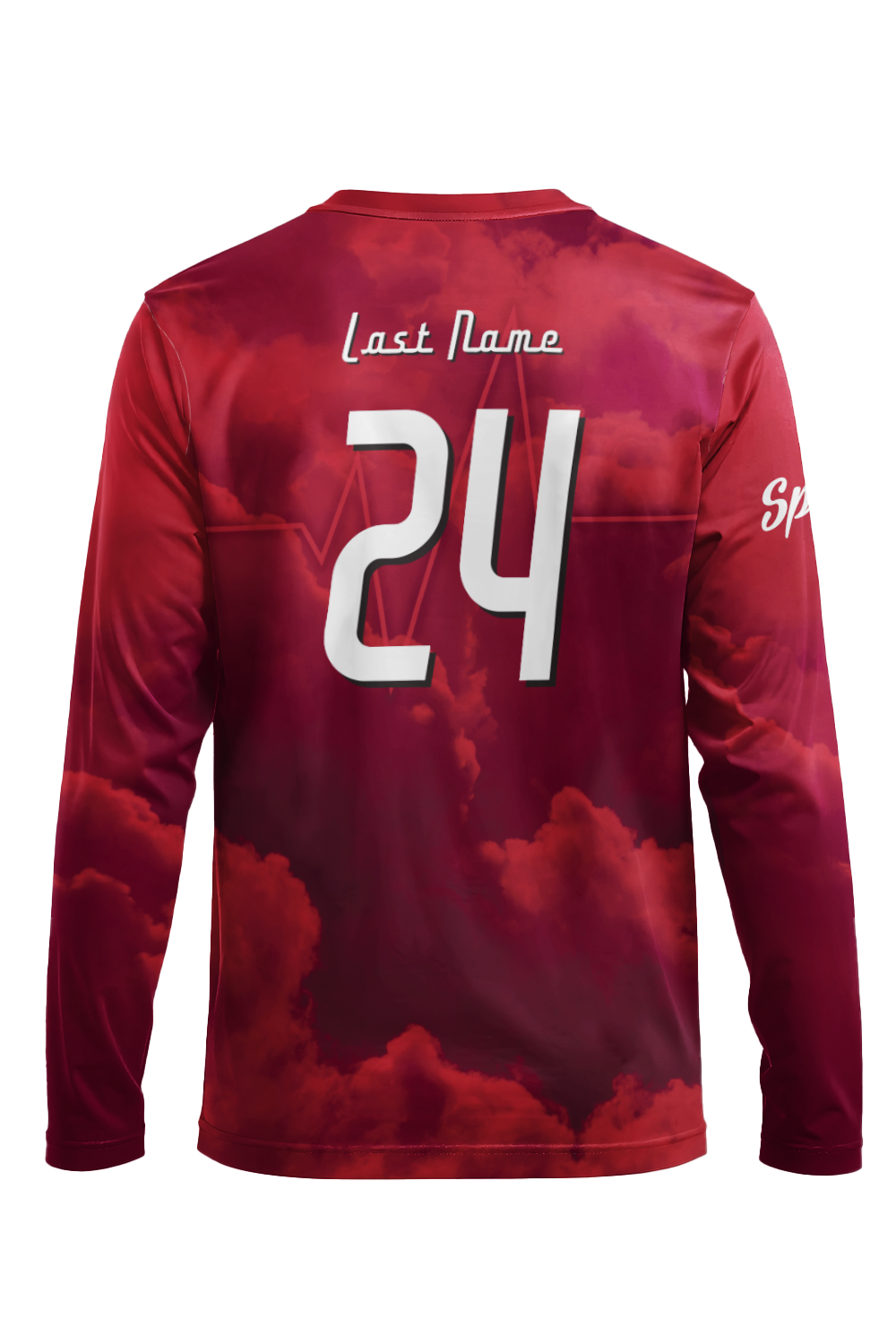 TriAged Long Sleeve Jersey (Red)