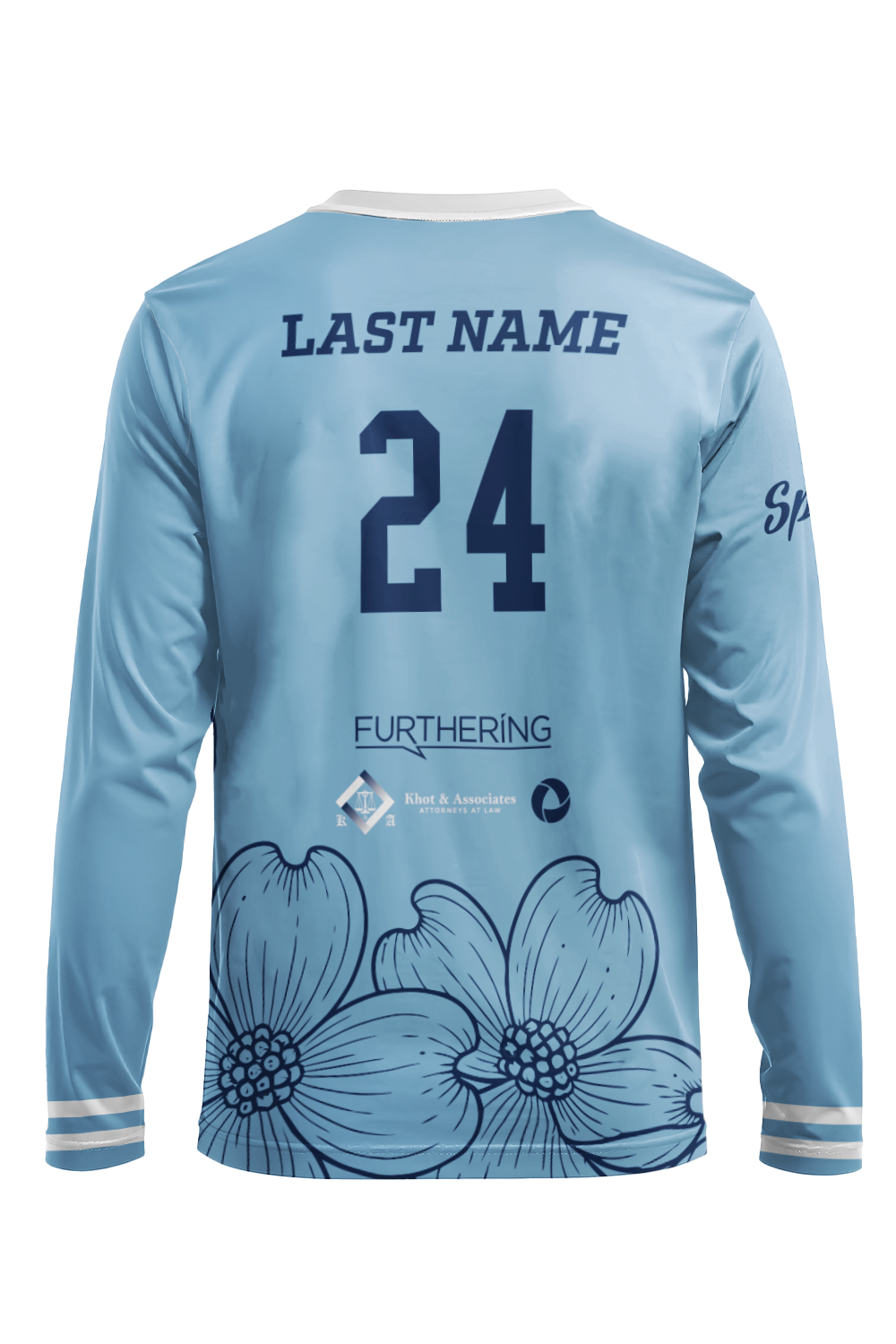 BatCH Long Sleeve Jersey (Carolina Blue)