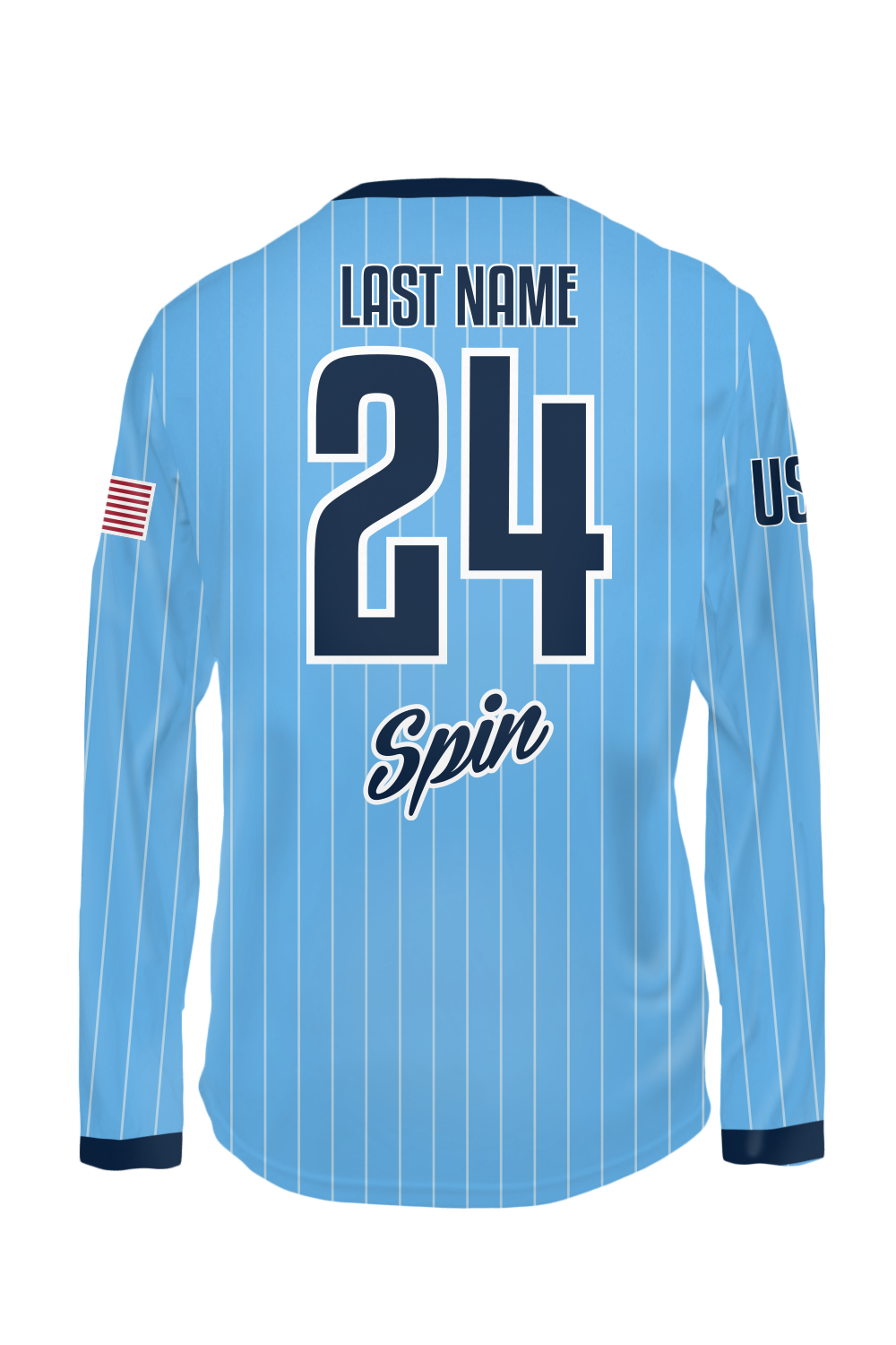 USNT LS Jersey - Alternate (Light Blue) (Fans)