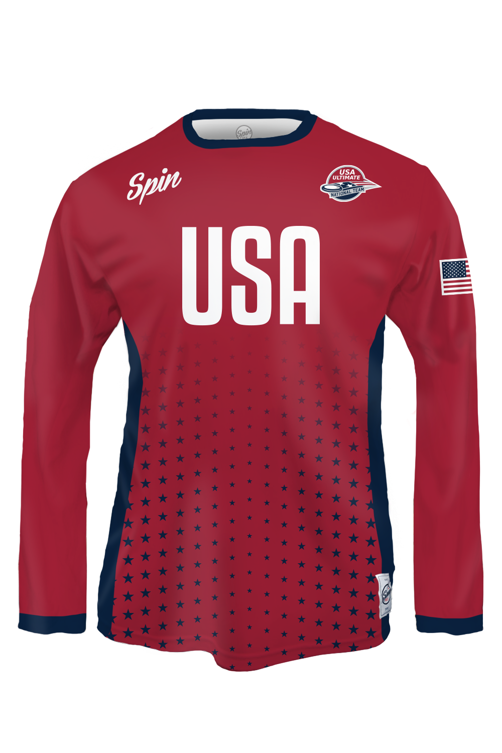 USNT Long Sleeve Jersey (Red)