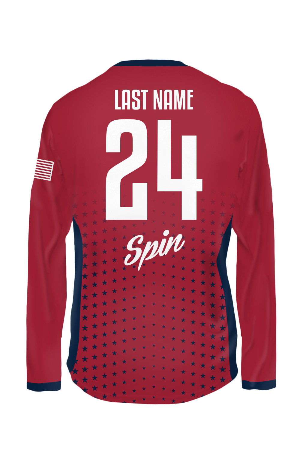 USNT LS Jersey - Red (Fans)