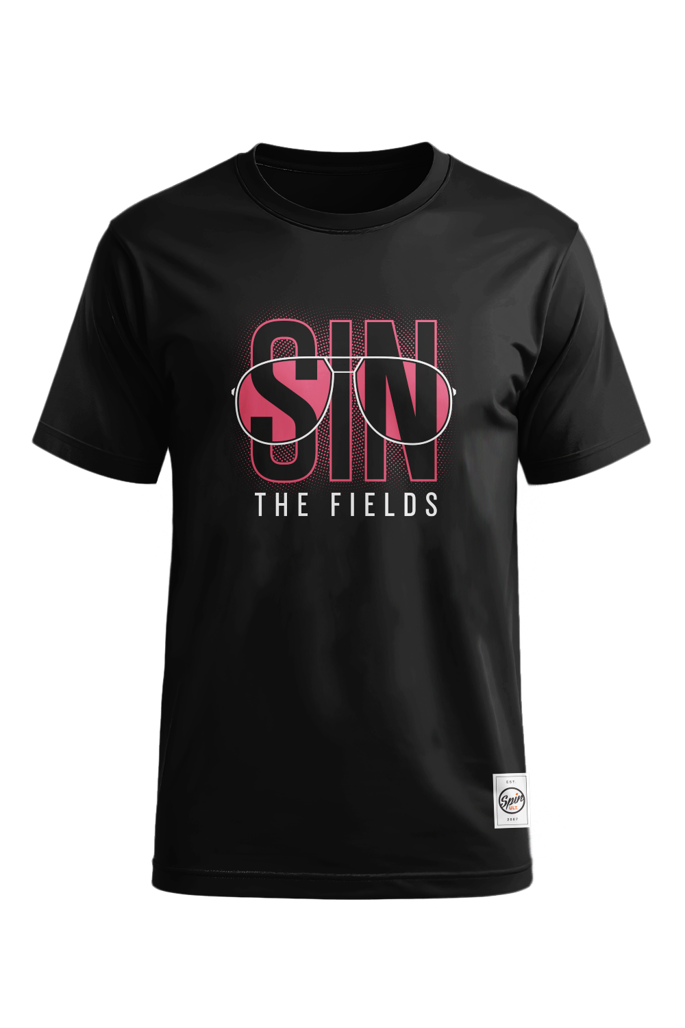 Ultiworld Sin the Fields Short Sleeve Jersey (Black)