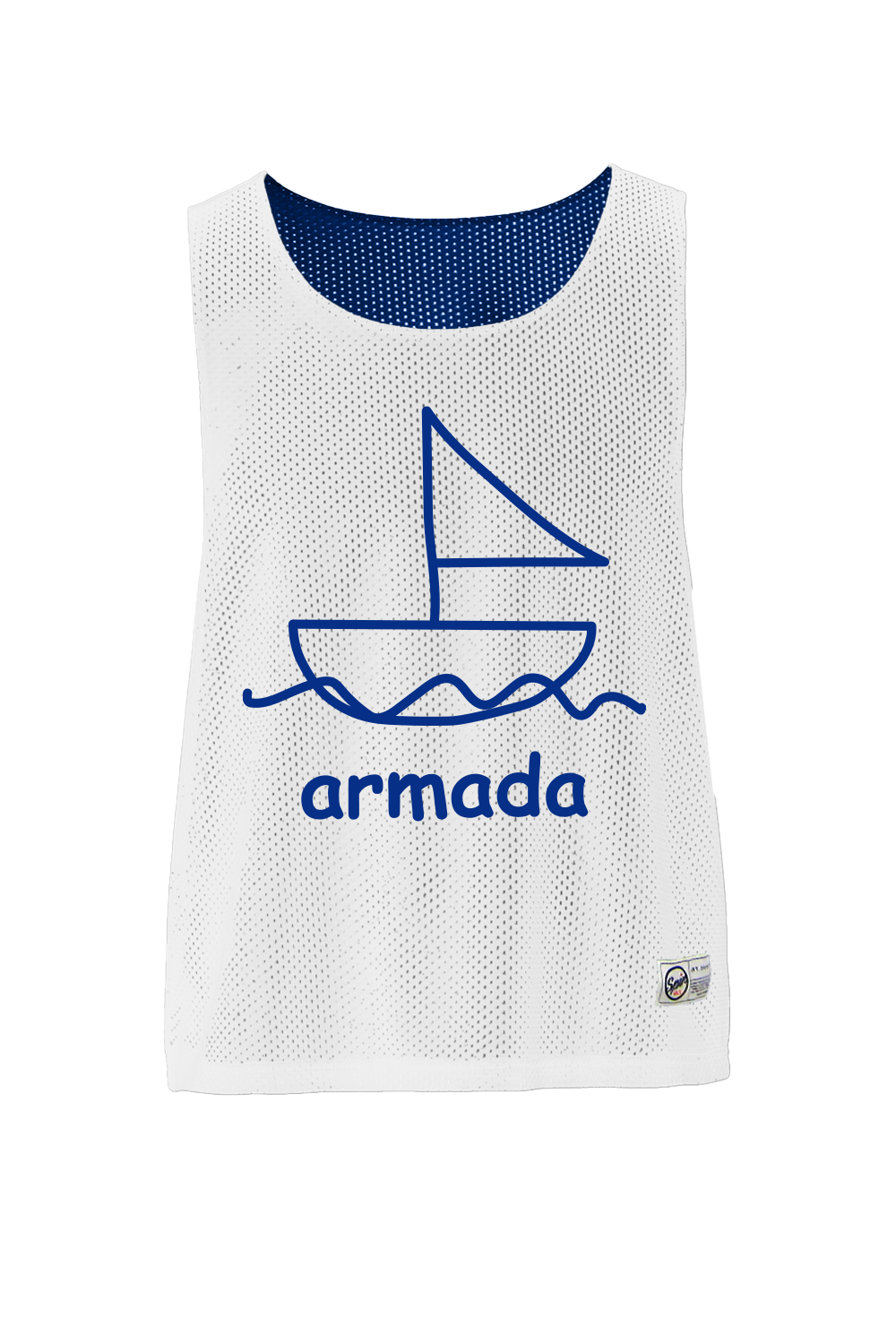 Armada Cropped Reversible Tank (Royal)