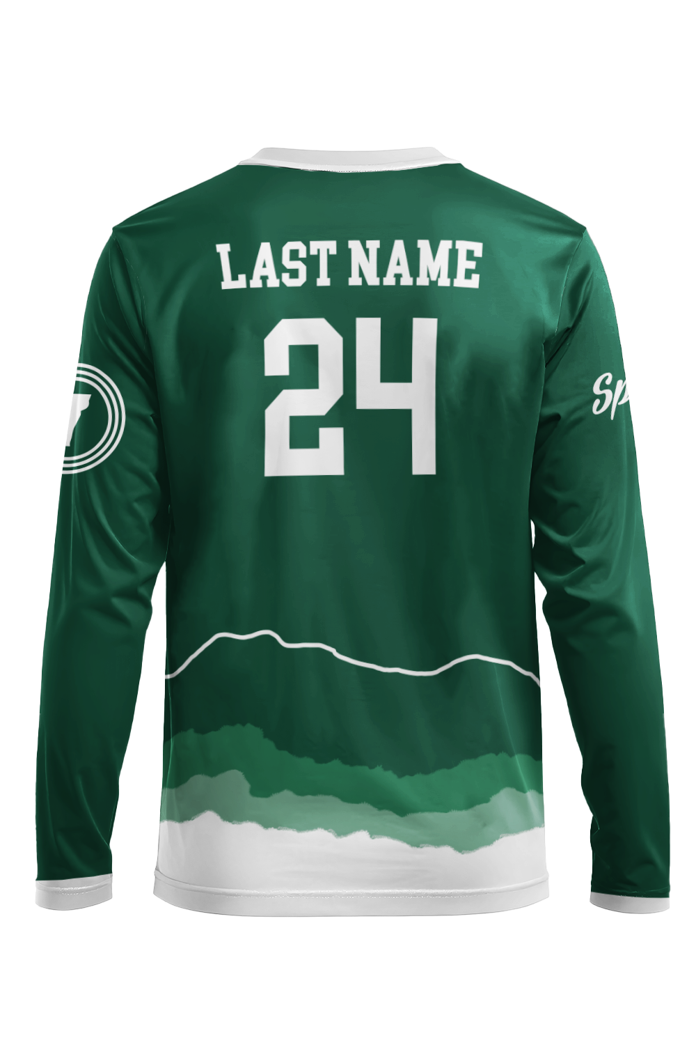 Vermont Ultimate Club Long Sleeve Jersey (Green) - Fan