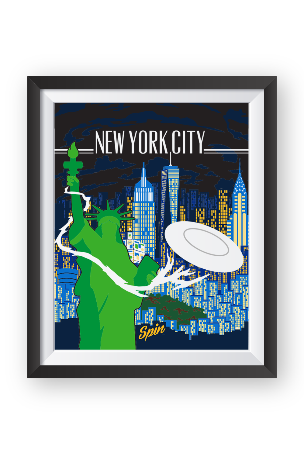 New York City Art Print Spin Ultimate
