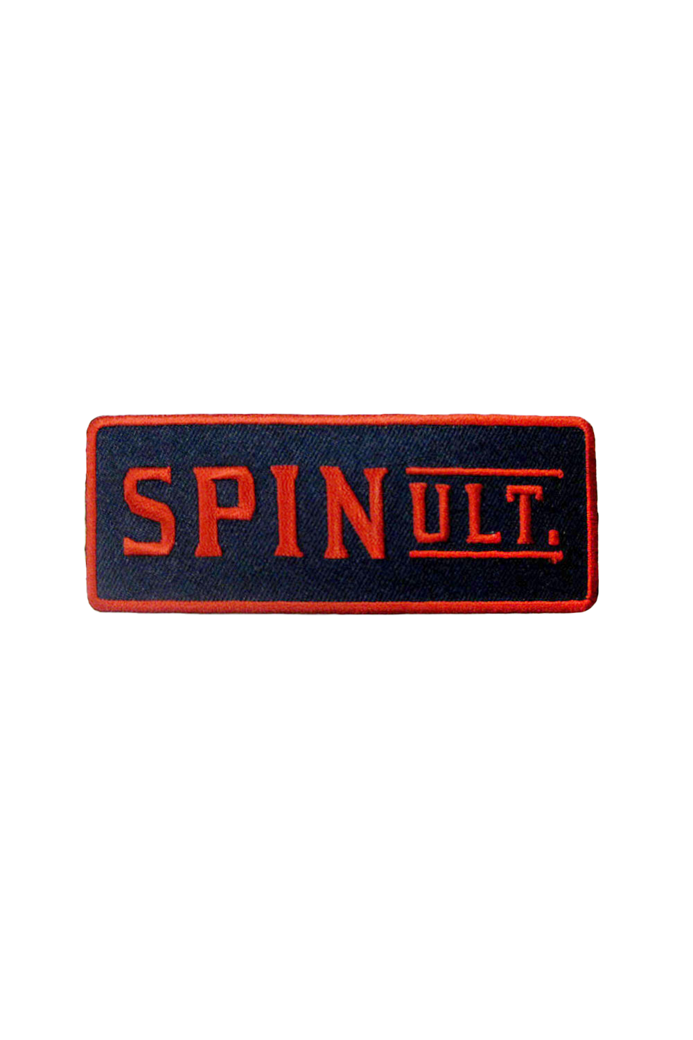 Spin Bold Patch (Navy/Red)