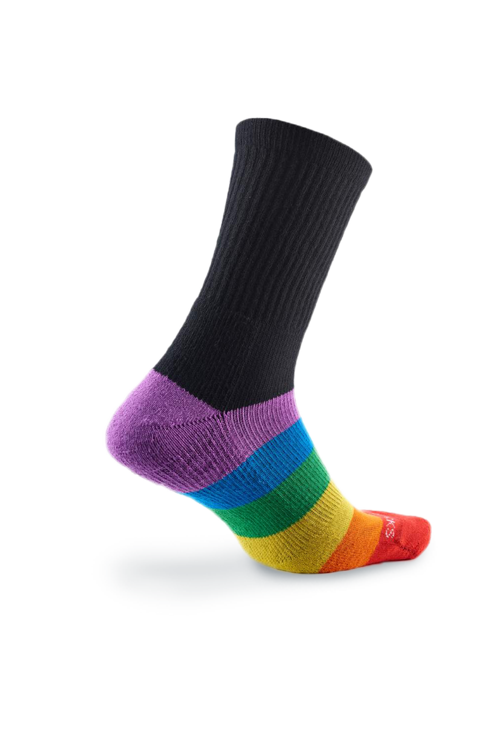 Kikko Socks Athlete Crew II (Rainbow Black)