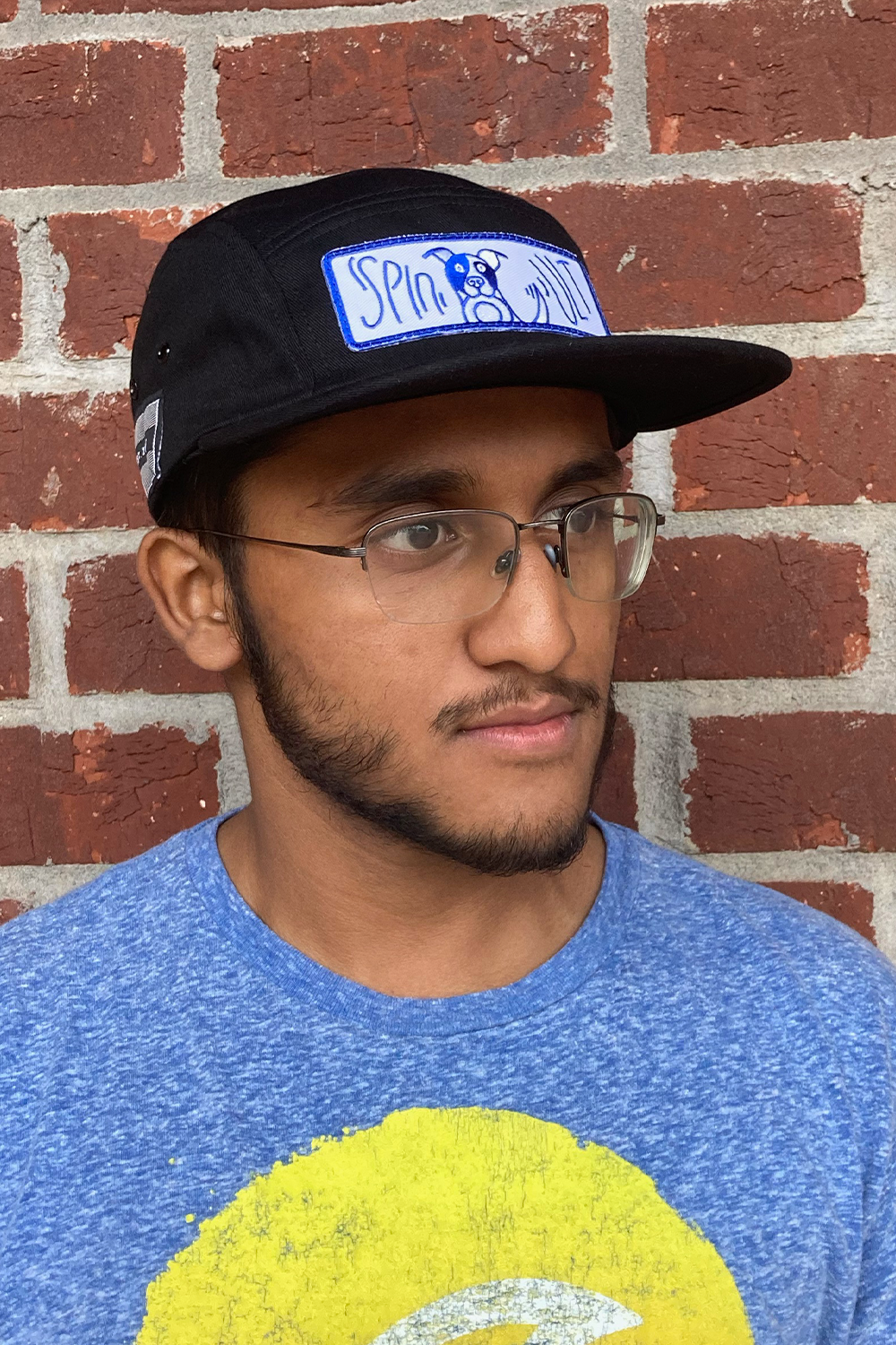 Blue the Dog 5 Panel Hat