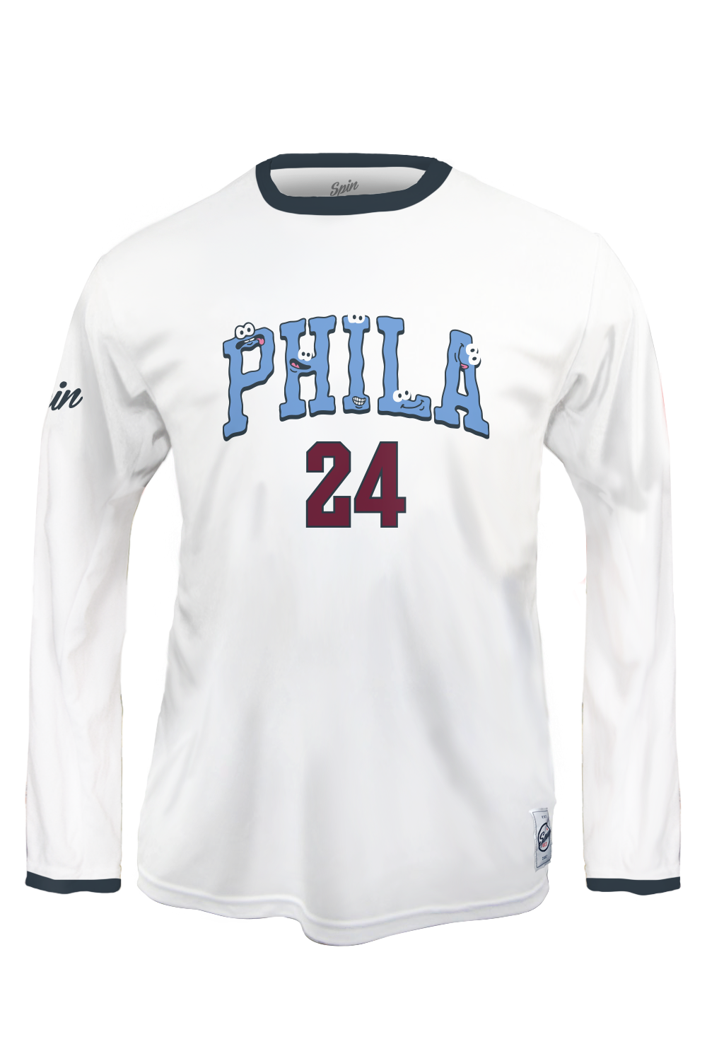 AMP Long Sleeve Jersey (White)