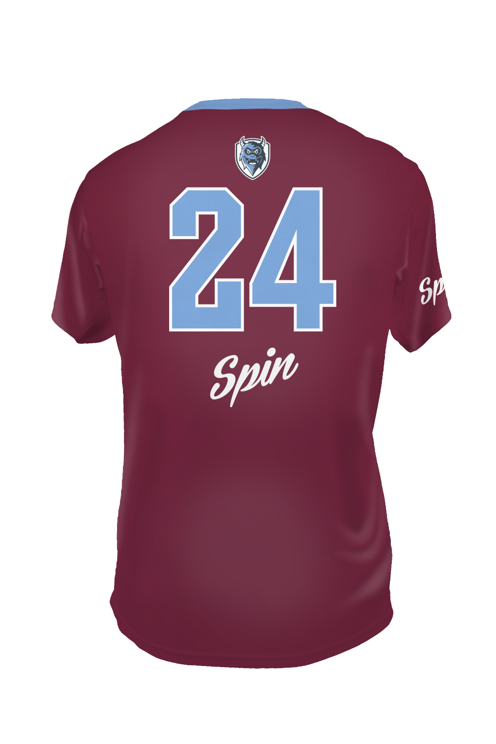 AMP Short Sleeve Jersey (Maroon)