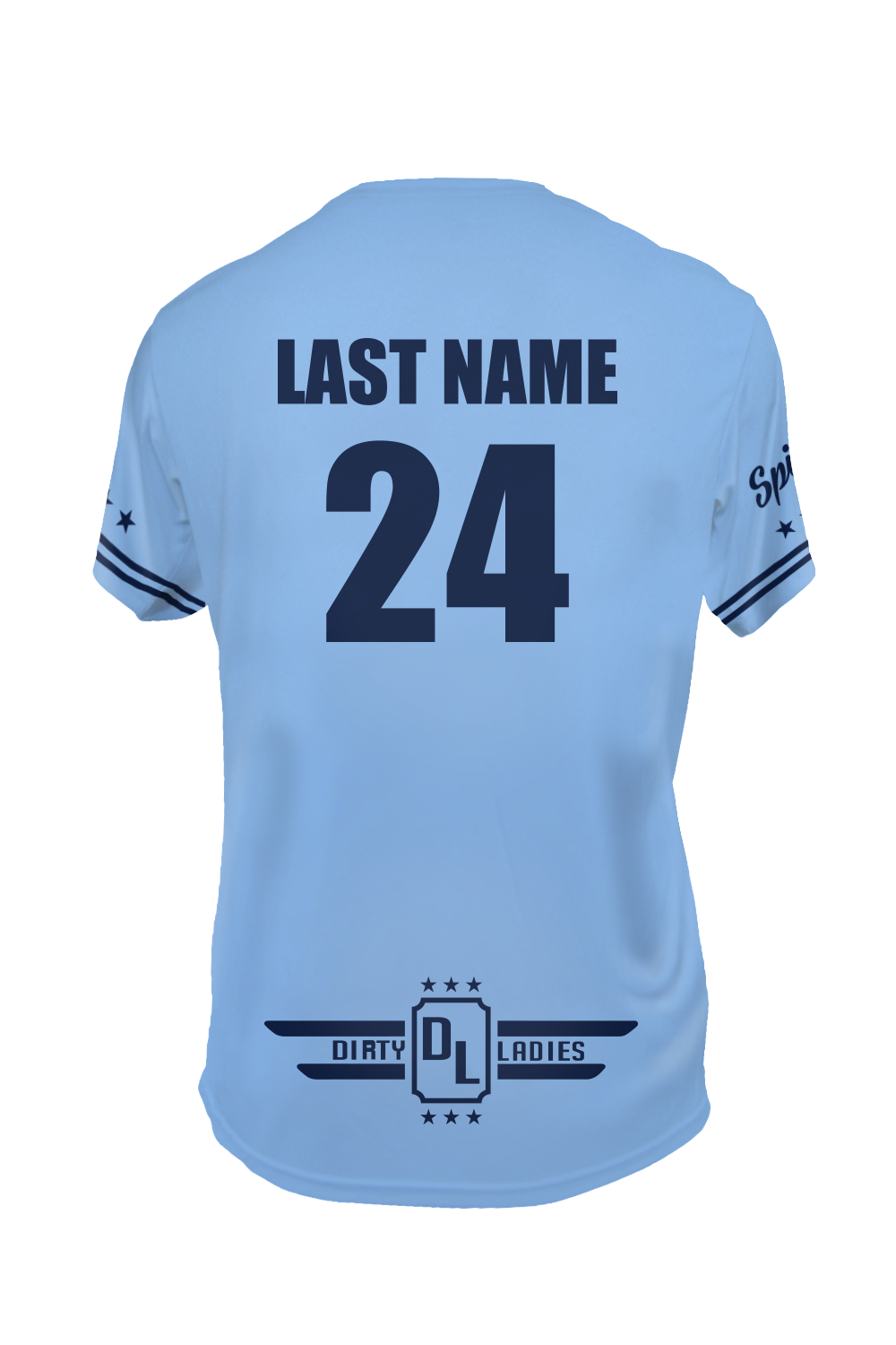 Dirty Ladies Short Sleeve Jersey (Blue)