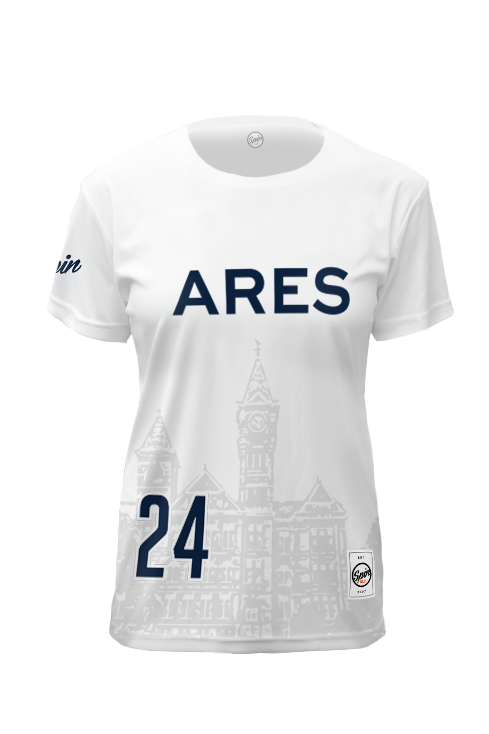 Ares Short Sleeve Jersey (White)