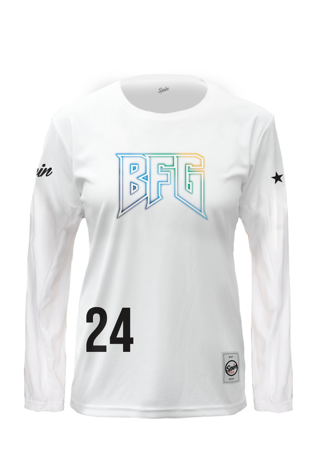 BFG Long Sleeve Jersey (White)