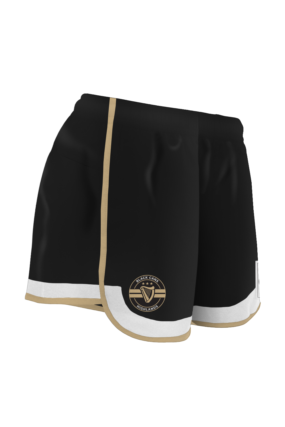 Black Cans Racer Shorts