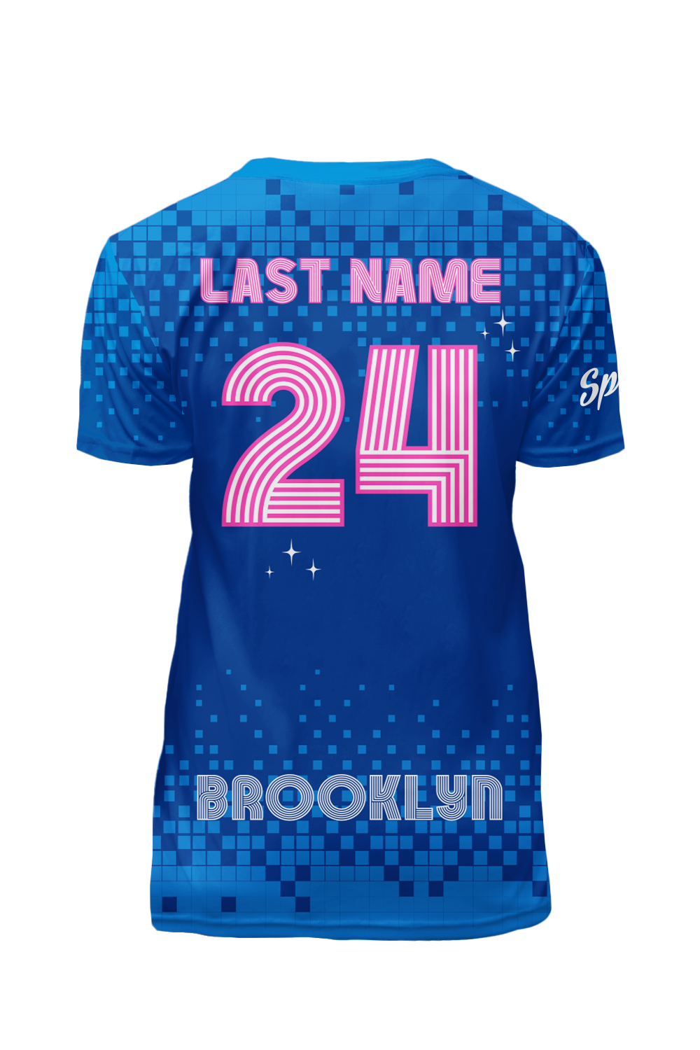 Disco Tech Short Sleeve Jersey (Blue)