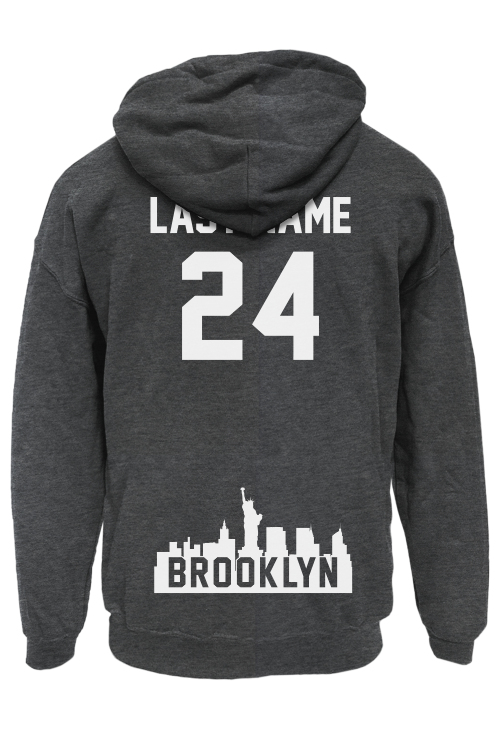 Brooklyn Tech Pullover Hoodie (Charcoal Heather)