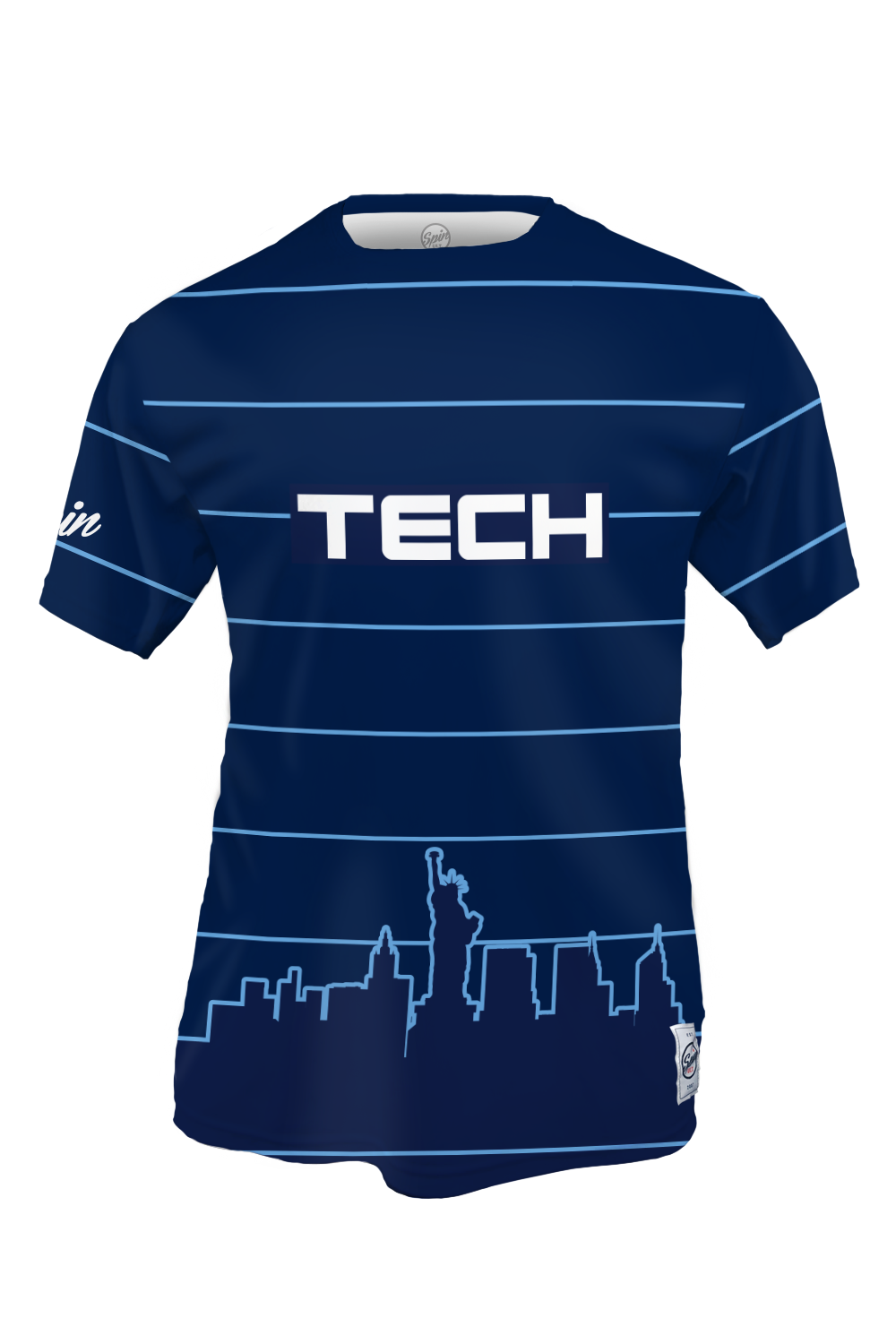 Brooklyn Tech Short Sleeve Jersey (Navy)