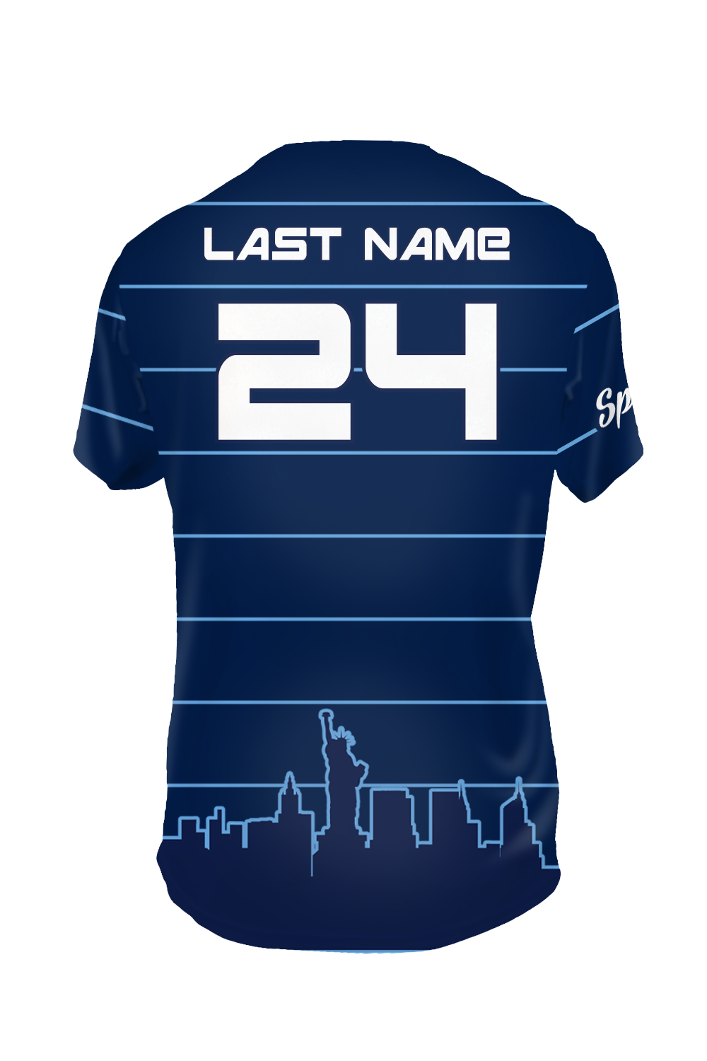 Brooklyn Tech Short Sleeve Jersey (Navy)