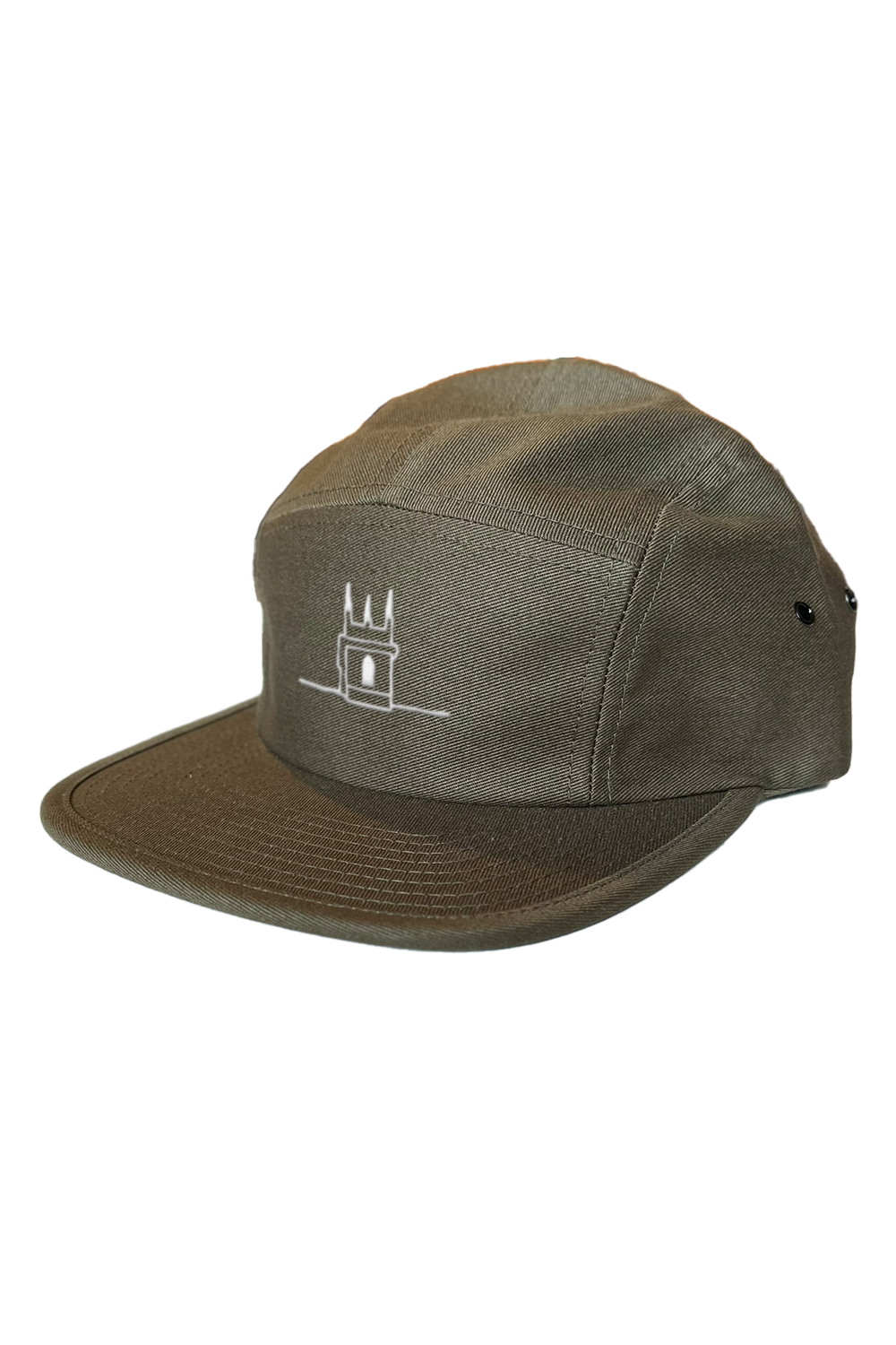Burr & Burton 5 Panel Hat (Olive)