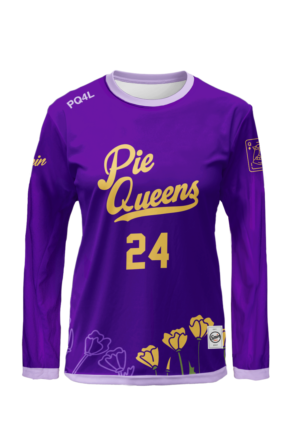 Pie Queens Long Sleeve Jersey (Purple)