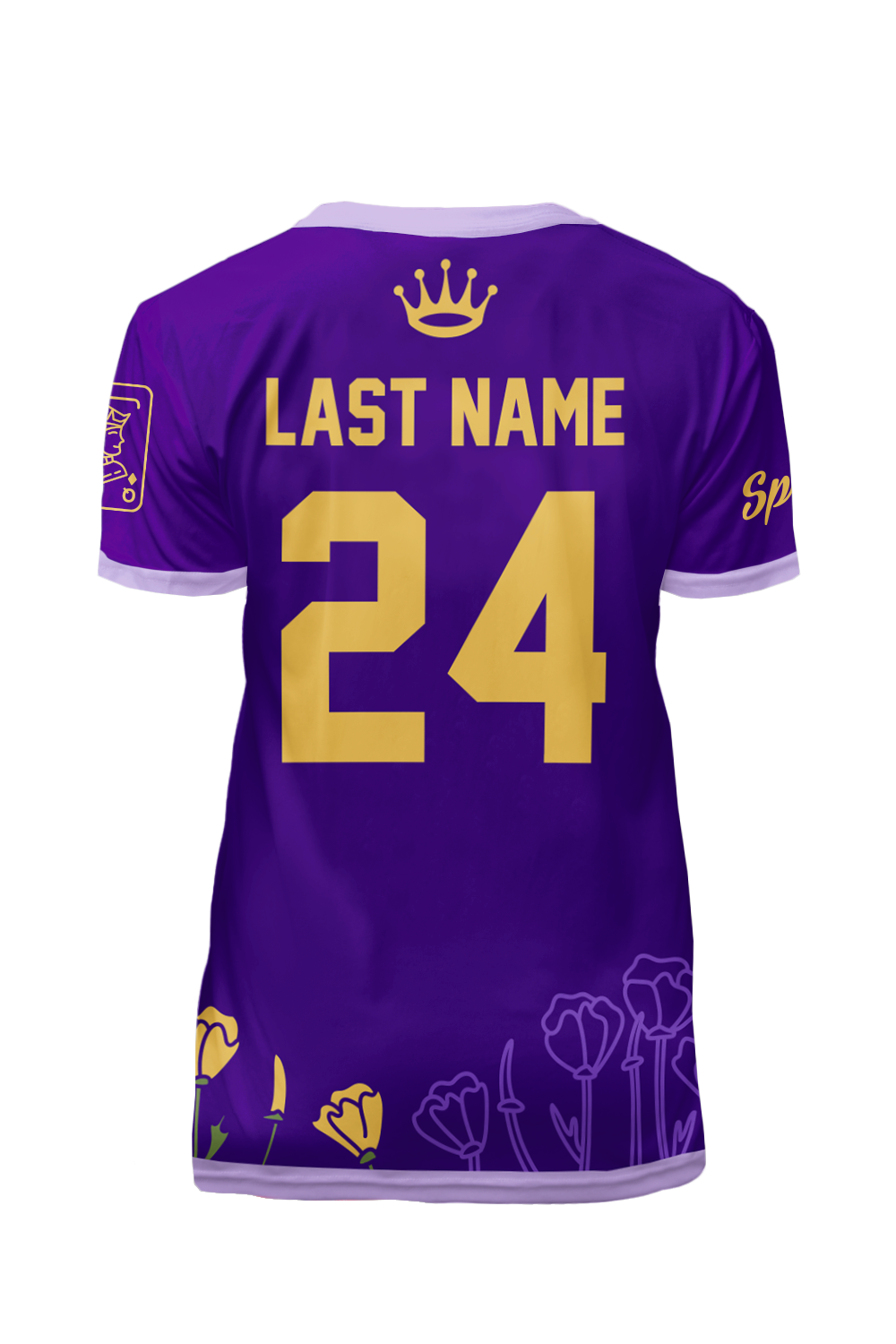 Pie Queens Short Sleeve Jersey (Purple)