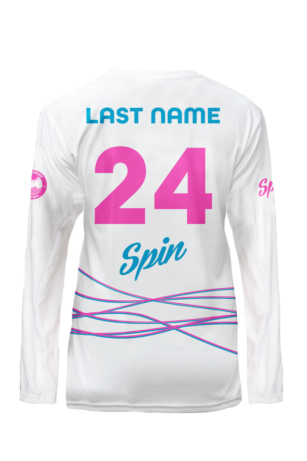 SLO Motion Long Sleeve Jersey (White)
